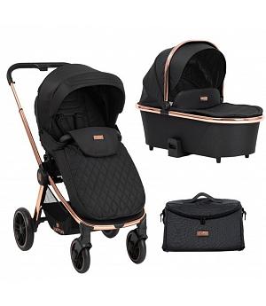 SILLA DE PASEO PARA BEBE VICENZA 2 EN 1 PREMIUM BLACK - 	KKB31001020092